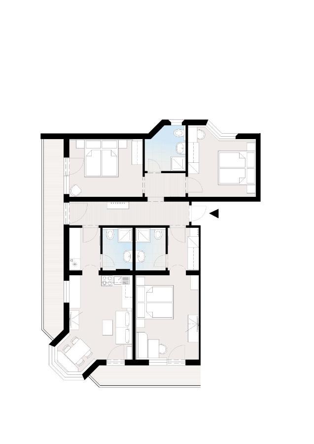 Hotel Garni Apart Tina Ischgl Esterno foto